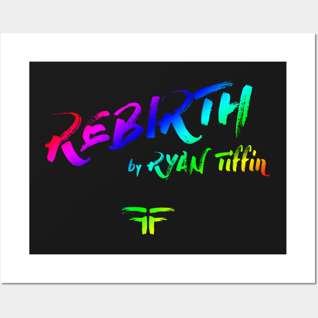 REBIRTH Rainbow Logo #2 by Steve Govern Wall Art by Ryan Tiffin